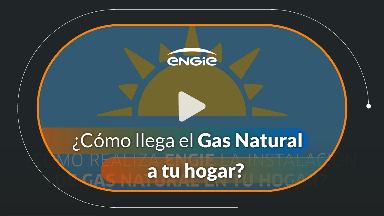 Cómo llega el gas natural